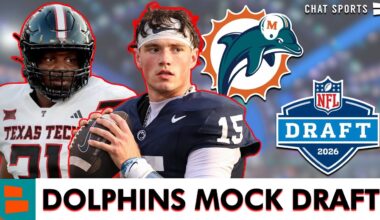 Miami Dolphins 2026 NFL Mock Draft During Bye Week