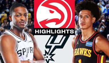 SPURS WILD FOURTH QUARTER SECURES WIN VS. HAWKS