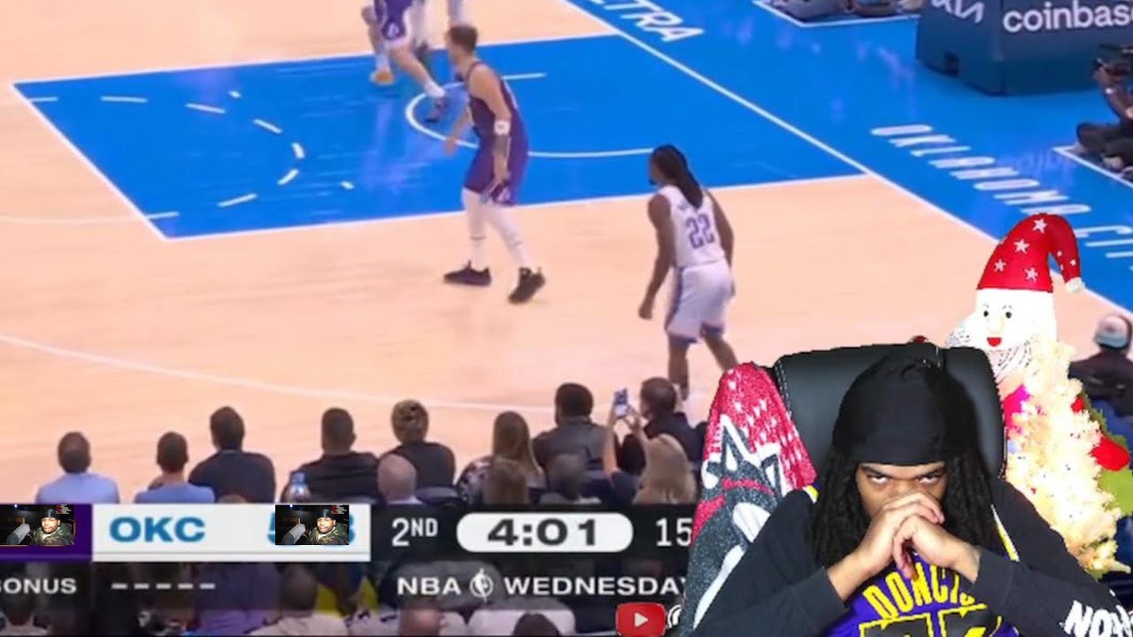 NAH WTF IS THIS!!! Thunder vs Lakers NBA Highlights 2025 (reaction)