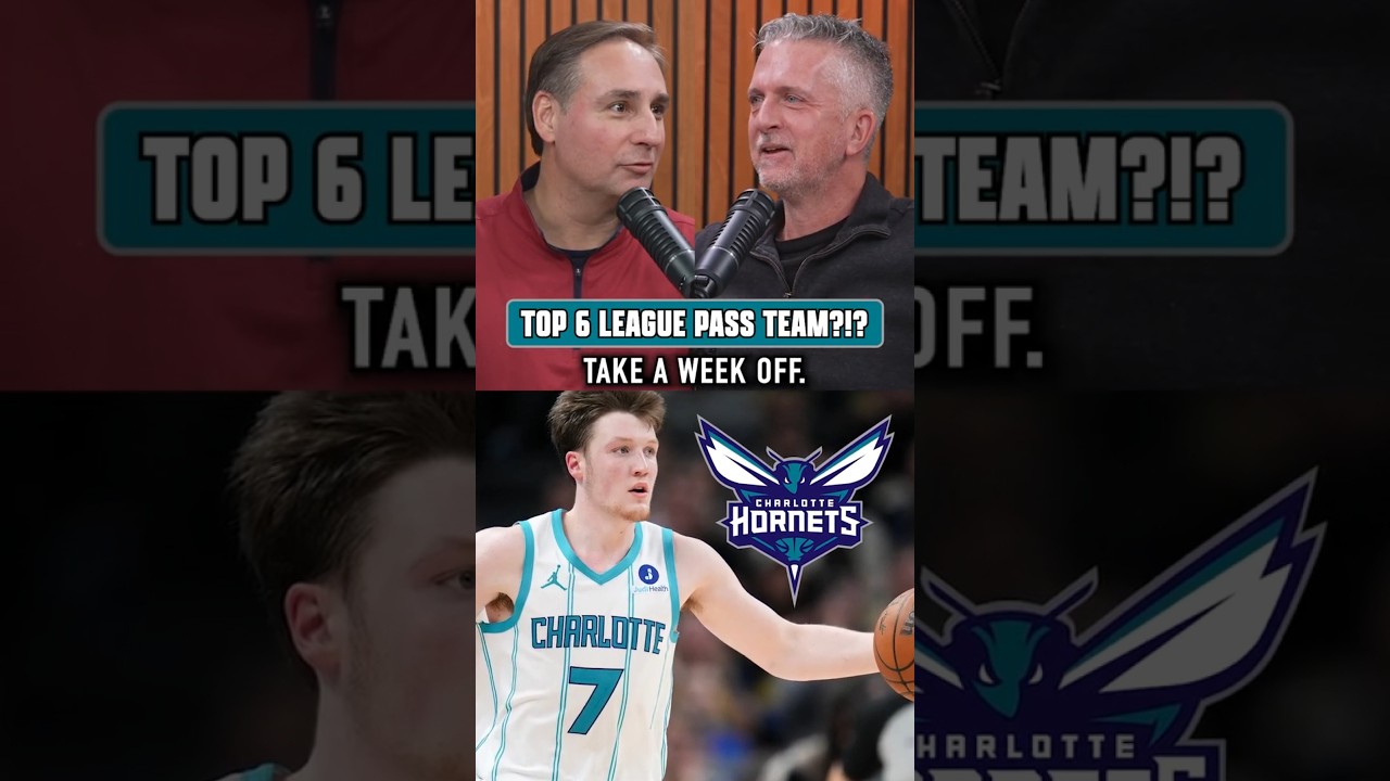 Bill selects the Charlotte Hornets sixth in the League Pass rankings, and Zach is in disbelief 😂