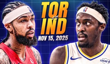 Toronto Raptors vs Indiana Pacers - FULL GAME HIGHLIGHTS | November 15, 2025 NBA Season