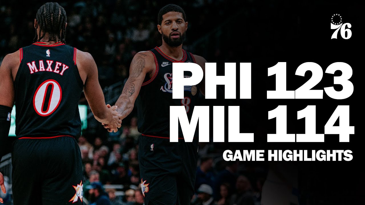 Game Highlights: Maxey's 54 Leads Sixers to Overtime Victory