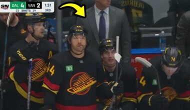 the Canucks NEED to figure this out....