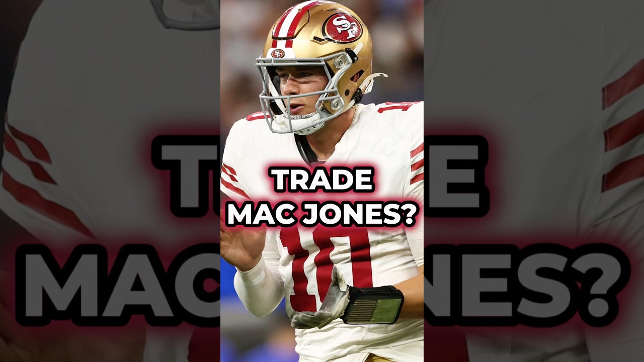 The San Francisco 49ers Might Trade Mac Jones This Offseason #shorts 49ers Rumors