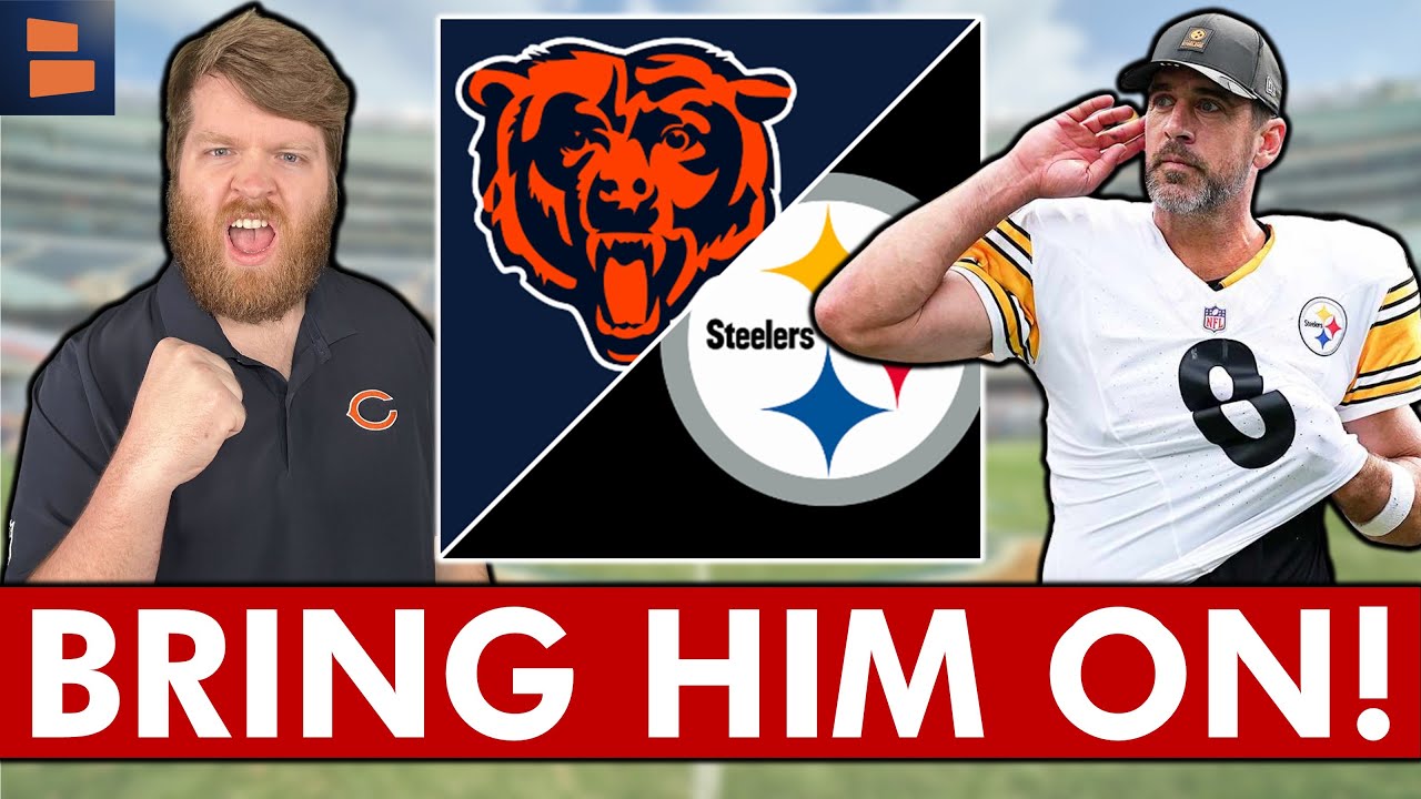BRING ON AARON RODGERS! | Bears vs. Steelers NFL Week 12