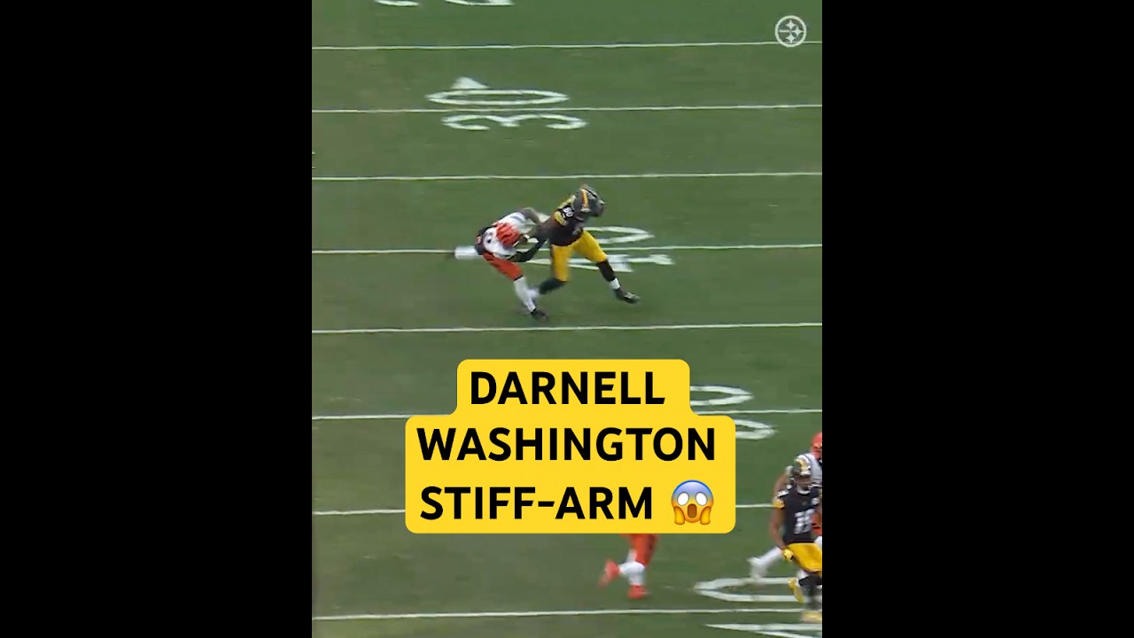 OH MY DARNELL 😱 #CINvsPIT on CBS