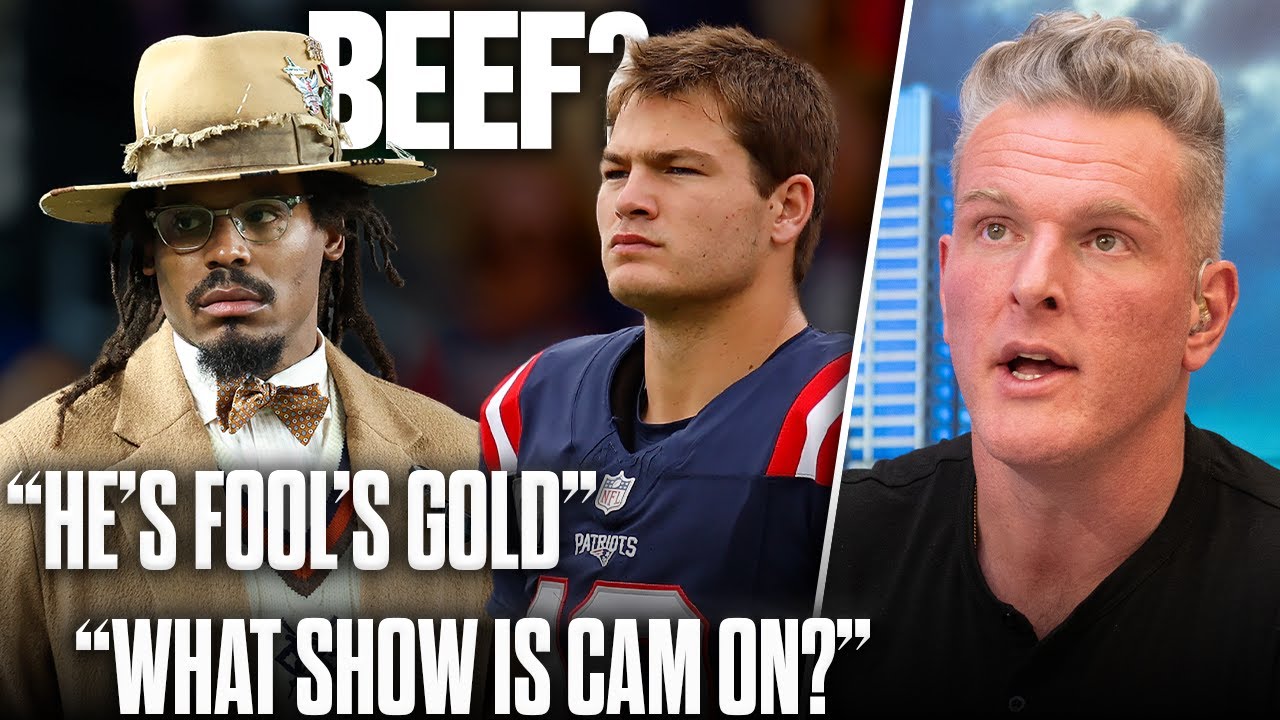 What's Going On With Drake Maye & Cam Newton's "Beef?" | Pat McAfee Show