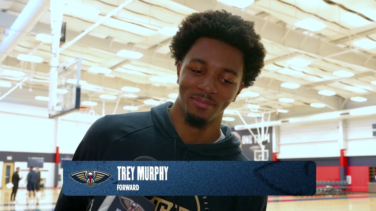 Trey Murphy III on becoming 2nd in threes in franchise history | New Orleans Pelicans
