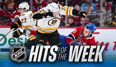 Shockwave Hits ⚡ NHL Week 6 Hardest Checks & Monster Collisions