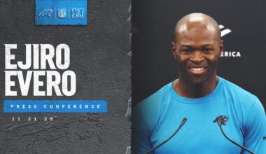 Panthers' DC Ejiro Evero talks 49ers offense | Carolina Panthers