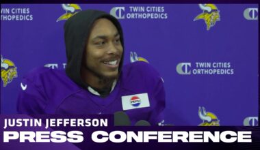 Justin Jefferson on His Desire to Win, Motivation to Play Better, Relationship with J.J. McCarthy