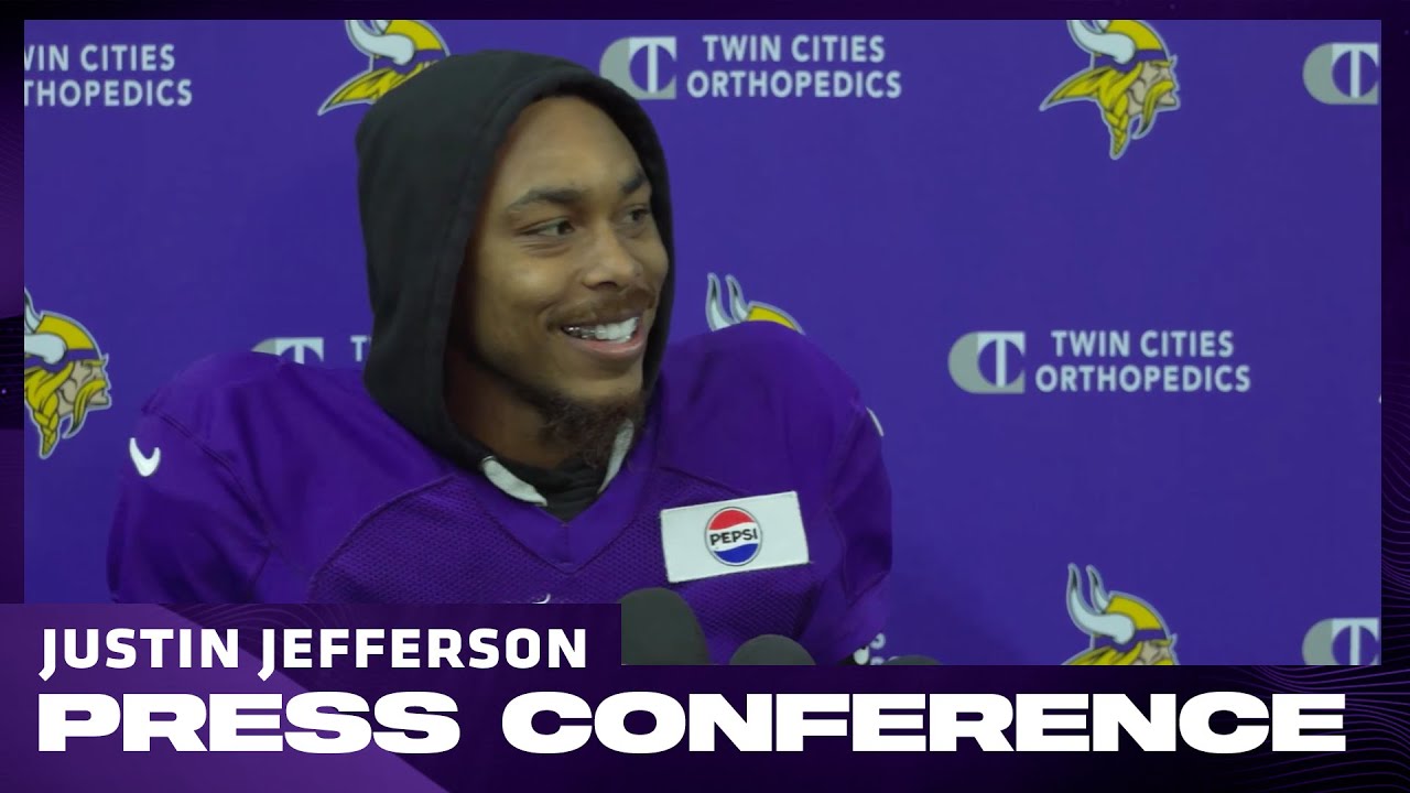 Justin Jefferson on His Desire to Win, Motivation to Play Better, Relationship with J.J. McCarthy
