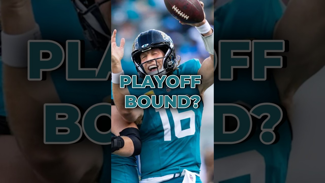 Are The Jacksonville Jaguars A LOCK For The NFL Playoffs? #shorts #jaguars #nfl