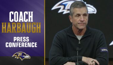 John Harbaugh on Injury Updates | Baltimore Ravens