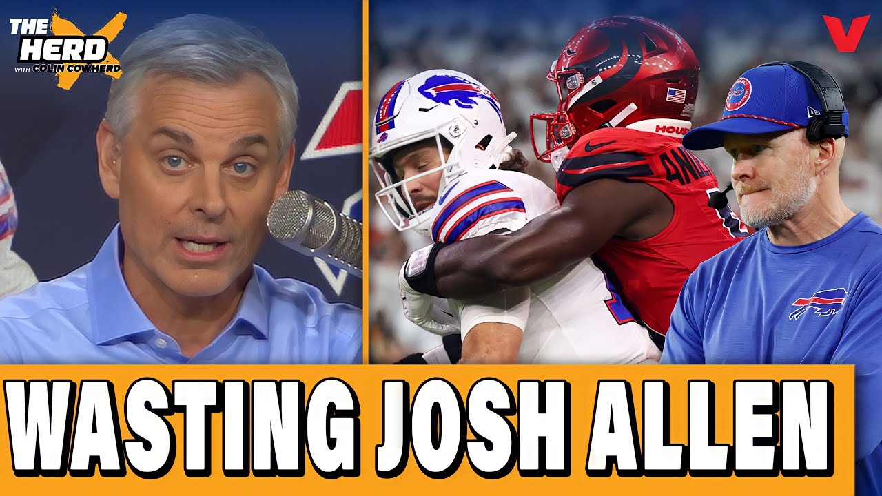 Bills-Texans REACTION: Josh Allen's prime being WASTED in Buffalo | THE HERD NFL w/ Colin Cowherd