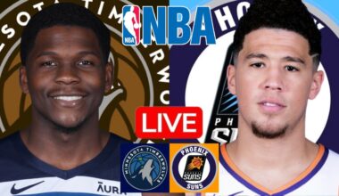 LIVE: MINNESOTA TIMBERWOLVES vs PHOENIX SUNS | NBA | PLAY BY PLAY | SCOREBOARD
