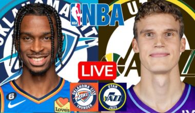 LIVE: OKLAHOMA CITY THUNDER vs UTAH JAZZ | NBA | PLAY BY PLAY | SCOREBOARD