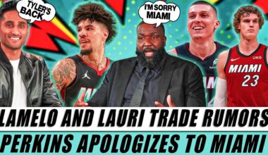 LaMelo & Lauri TRADE BOMBSHELL! Kendrick Perkins Apologizes To The Miami Heat! Tyler Hero’s Return!