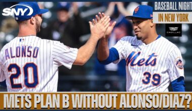 What is the Mets backup plan if they lose both Pete Alonso and Edwin Diaz?
