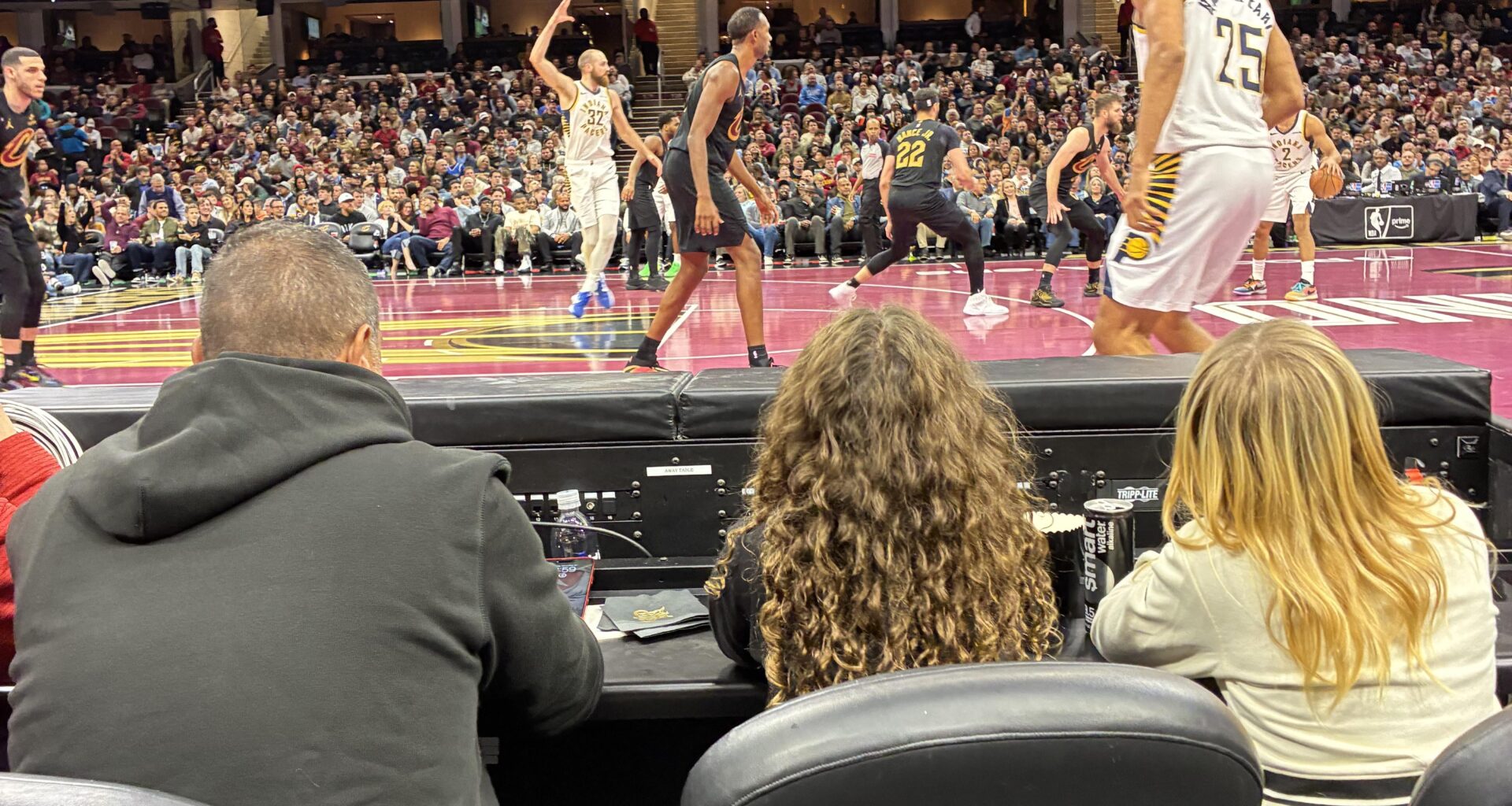 Checking in from the floor