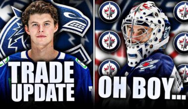 HUGE CANUCKS TRADE UPDATE: VANCOUVER ALREADY SHOPPING LUKAS REICHEL + CONNOR HELLEBUYCK OUT