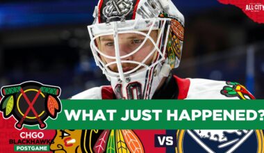BLACKHAWKS POSTGAME: Nine Goals Against Soderblom, Chicago STRUGGLES in Buffalo | CHGO Blackhawks