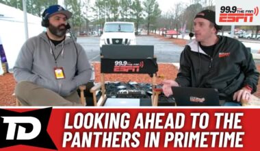 Carolina Panthers preparing for the bright lights of primetime on Monday Night Football