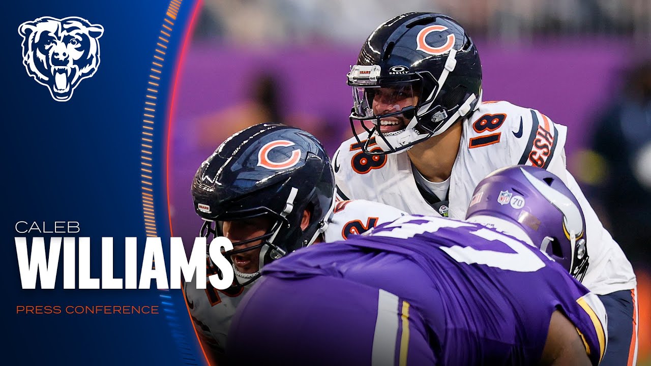 Caleb Williams on preparing for Steelers | Press Conference