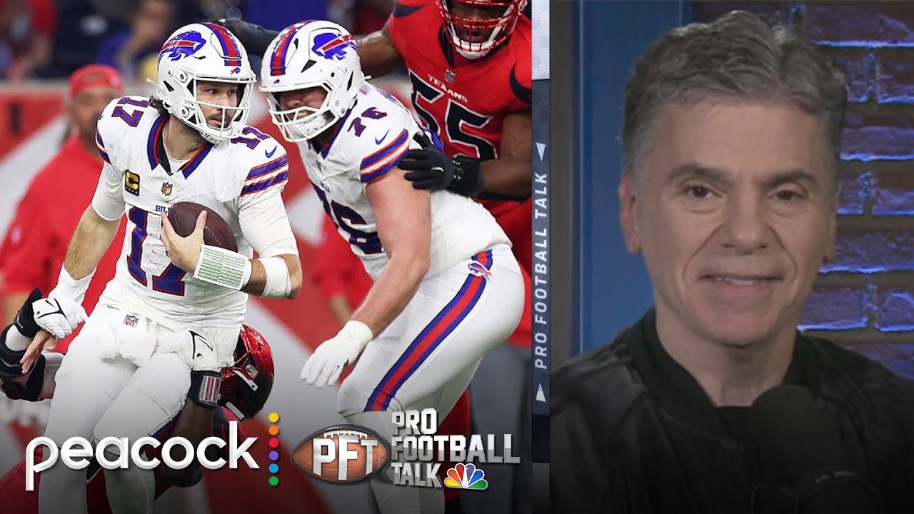 Josh Allen, Buffalo Bills ‘overwhelmed’ by Houston Texans’ defense | Pro Football Talk | NFL on NBC