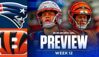 Patriots vs Bengals Game Preview: Predictions, Best Bets + Return of Joe Burrow? | NFL Week 12