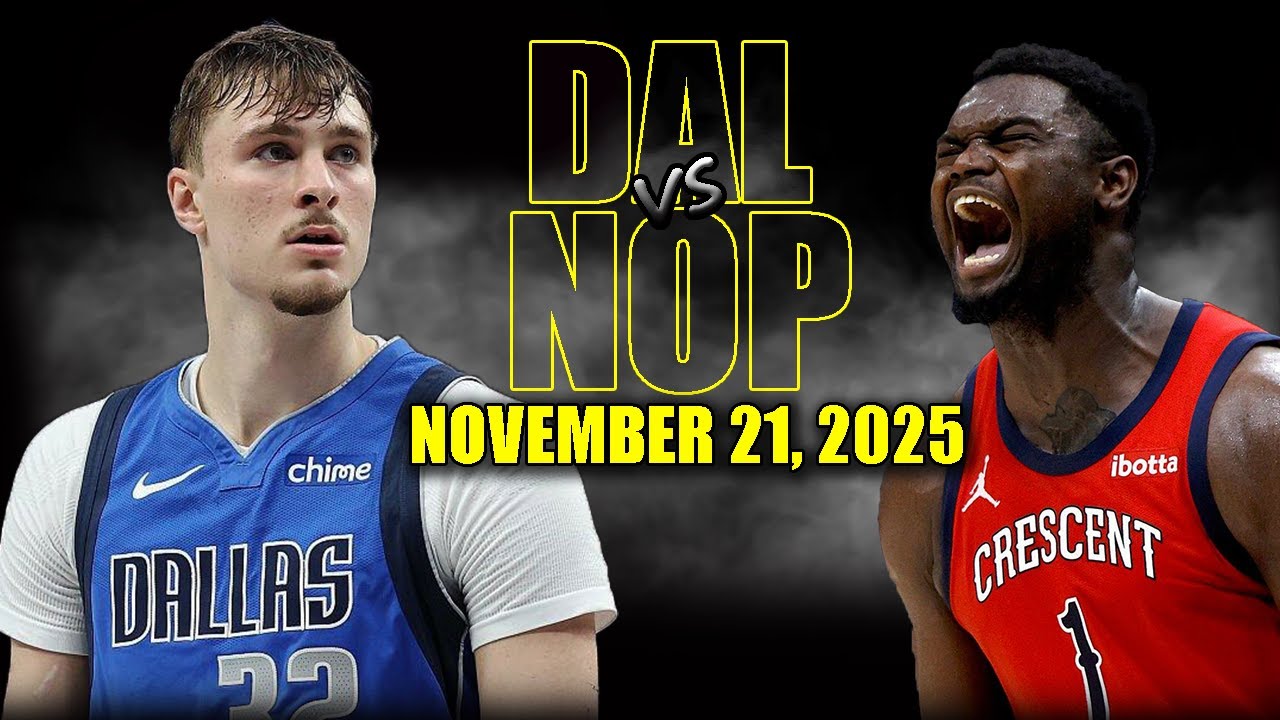 Dallas Mavericks vs New Orleans Pelicans Full Game Highlights - November 21, 2025 | NBA Season