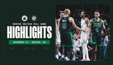 Boston Celtics fall 113-105 to Brooklyn Nets | Extended Highlights