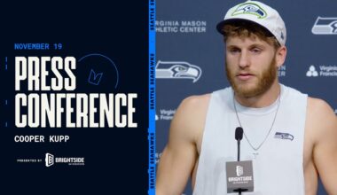 Cooper Kupp: "We're All Together In This Thing" | Seattle Seahawks