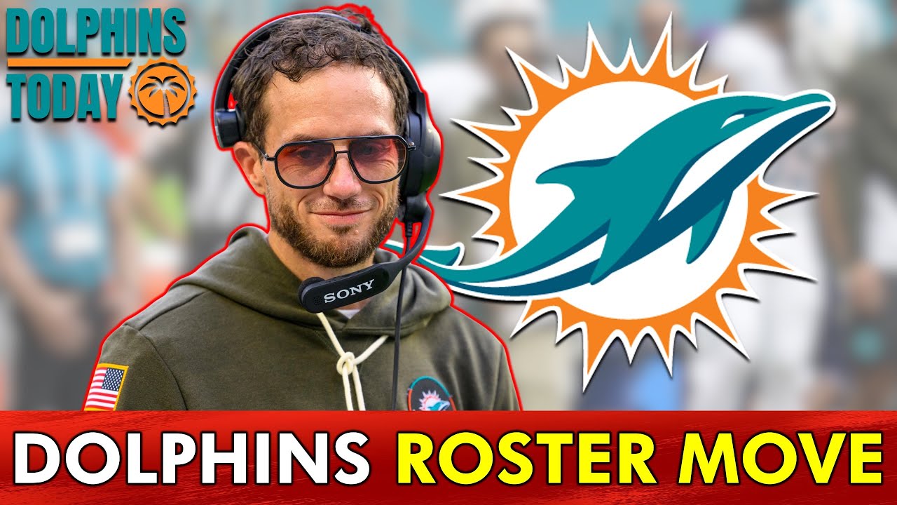 Miami Dolphins Make Roster Move + ANOTHER One May Be Coming! Dolphins News