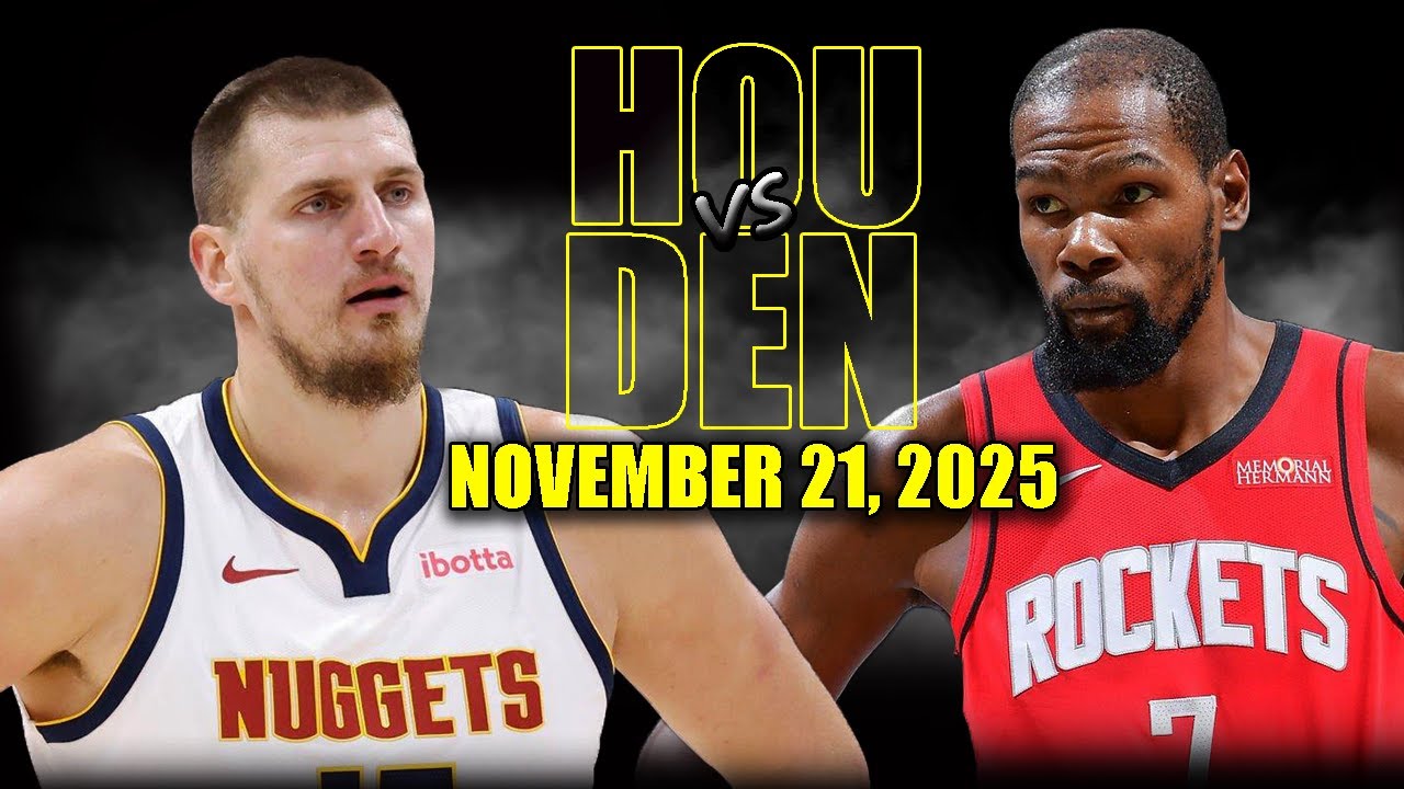 Houston Rockets vs Denver Nuggets Full Game Highlights - November 21, 2025 | NBA Season