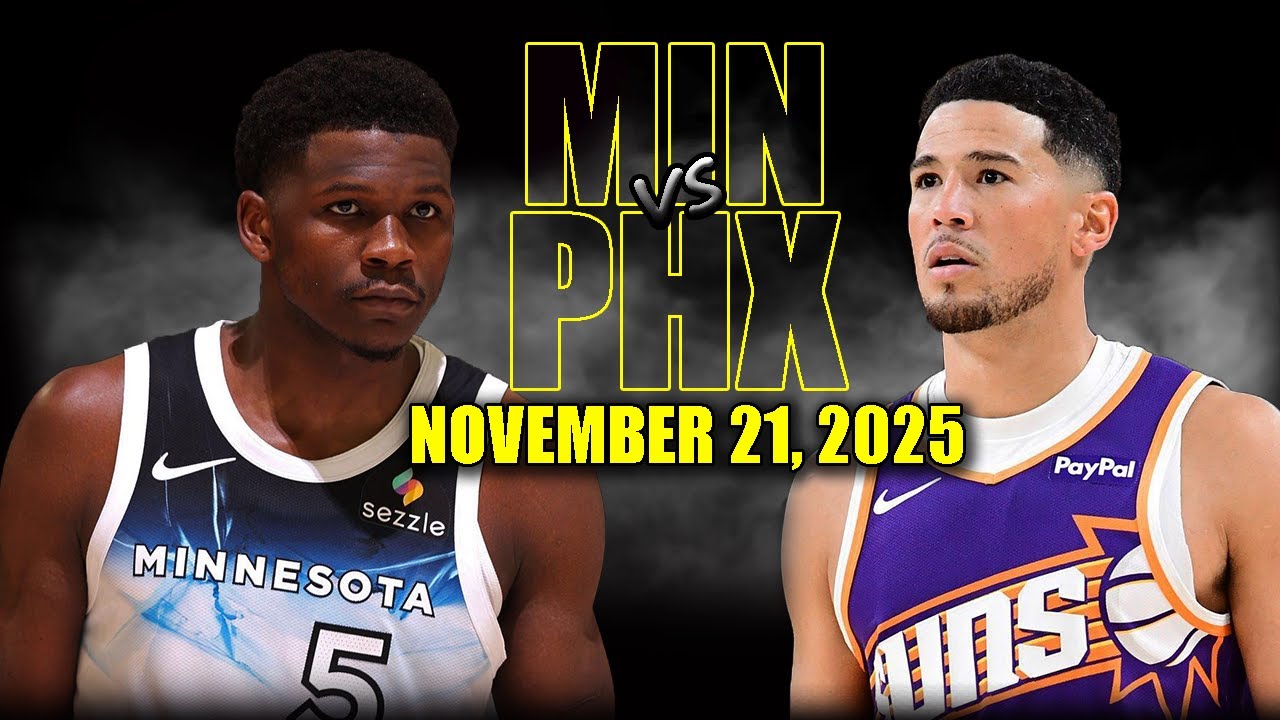 Minnesota Timberwolves vs Phoenix Suns Full Game Highlights - November 21, 2025 | NBA Season