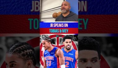J.B. Bickerstaff Speaks On Tobias Harris & Jaden Ivey Rejoining The Pistons 🏀