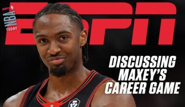 ‘The birth of a SUPERSTAR’ ⭐ Windhorst lauds Tyrese Maxey after 54 PTS | NBA Today