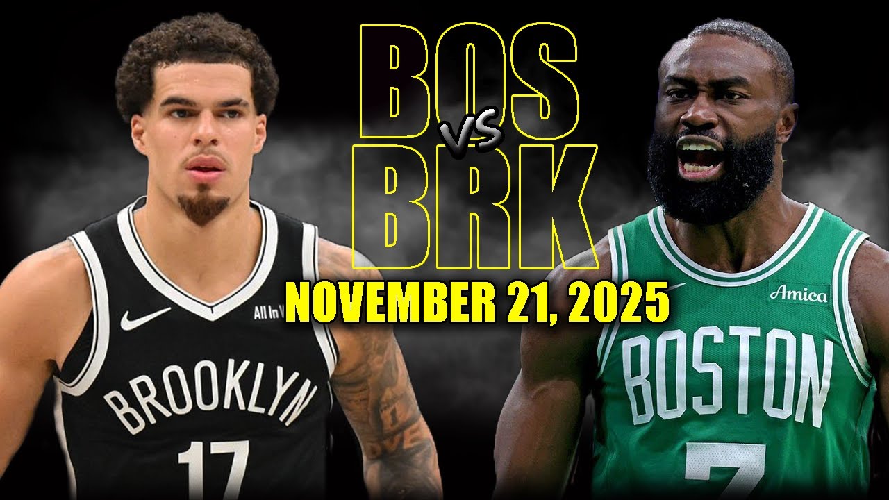 Boston Celtics vs Brooklyn Nets Full Game Highlights - November 21, 2025 | NBA Season