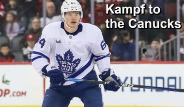 Canucks Sign Kampf, Injuries Galore, Sports Betting Issues