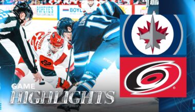 Winnipeg Jets vs. Carolina Hurricanes - Game Highlights