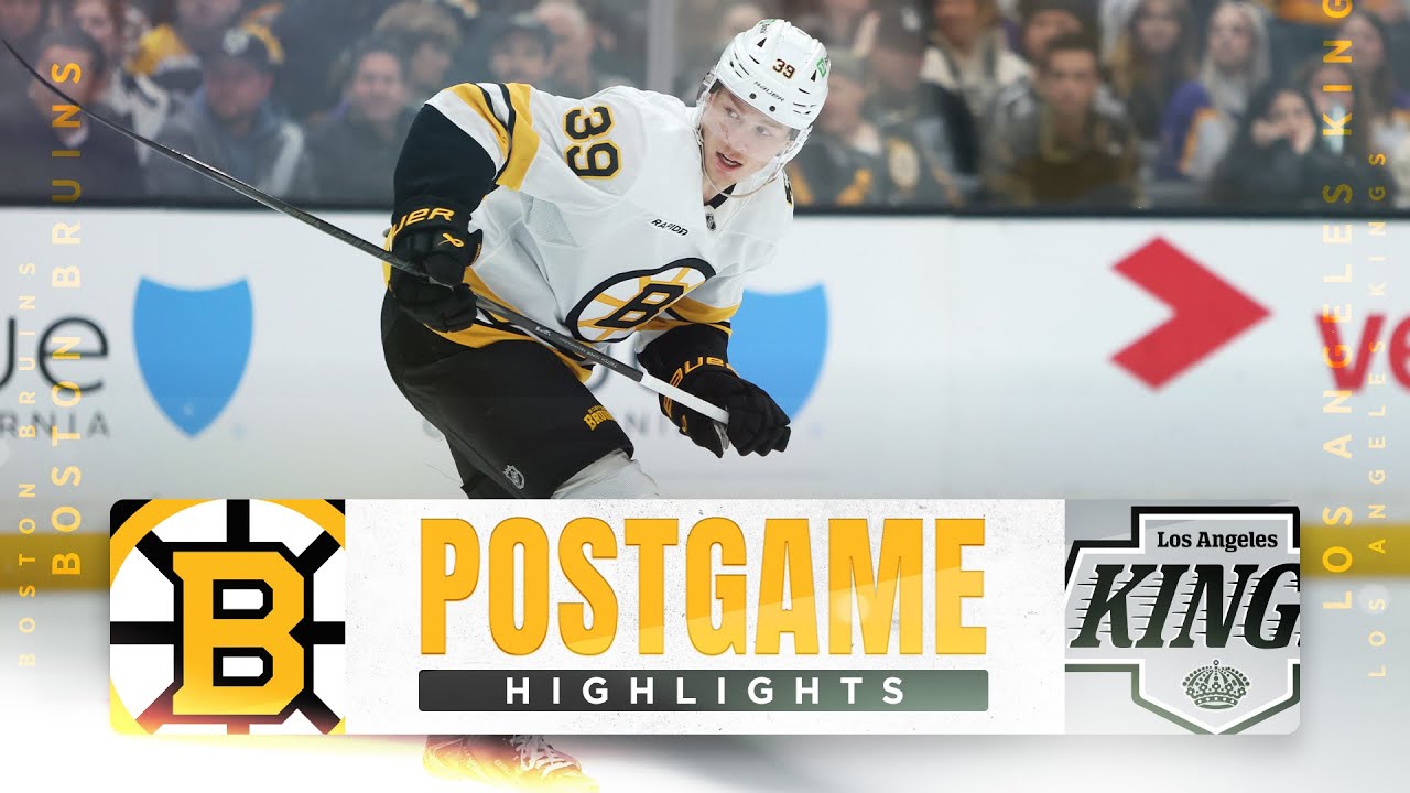 CONDENSED GAME: Boston Bruins vs. Los Angeles Kings - 11/21/2025