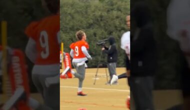 Bengals QB Joe Burrow Running AND Participating Fully in Practice