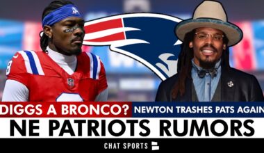 Cam Newton Is DISRESPECTING The Patriots AGAIN + Report: Stefon Diggs Was Almost A Bronco?!