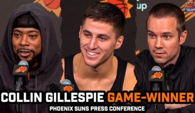 Collin Gillespie REACTS to Game-Winner on T-Wolves, WILD Comeback Win Without Devin Booker