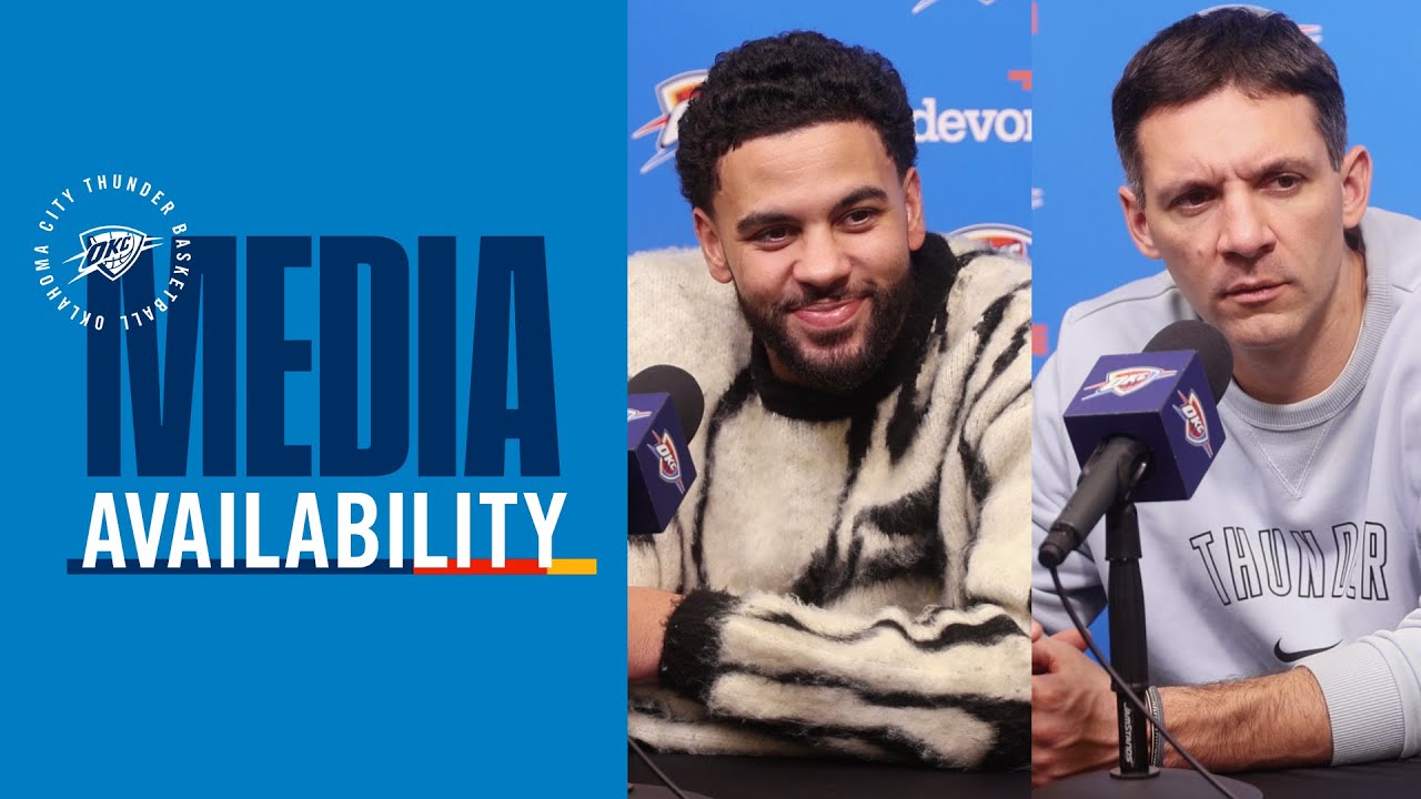 OKC Thunder Full Media Availability | Post Game at Utah Jazz | November 21, 2025