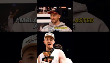 Sam Hauser had a legendary performance at the Celtics championship parade😂 #samhauser #celtics #nba