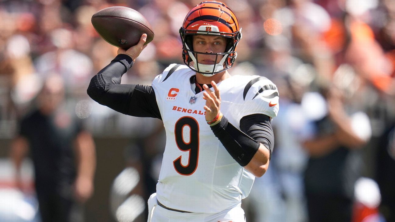 Sources: Bengals QB Joe Burrow won't be activated vs. Patriots