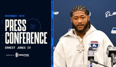 Ernest Jones IV: "One Loss Doesn't Define Us" | Seattle Seahawks