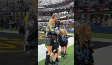 Football & Family 🫶 #nfl #shorts #rams